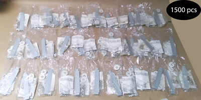 1500pcs PC Hardware: Case Screws,Expansion Slot Cover Plate,Motherboard Standoff