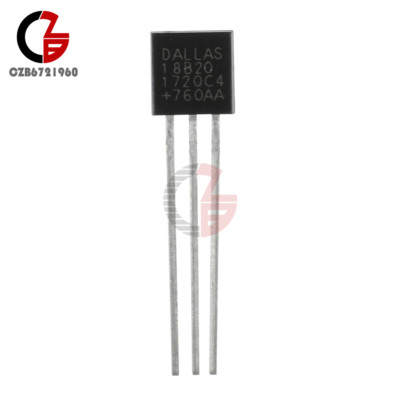 2Pcs DALLAS DS18B20 18B20 TO-92 Thermometer Temperature Sensor