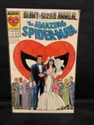 Amazing Spider-Man Annual #21 wedding Peter Parker variant cover Marvel 1987