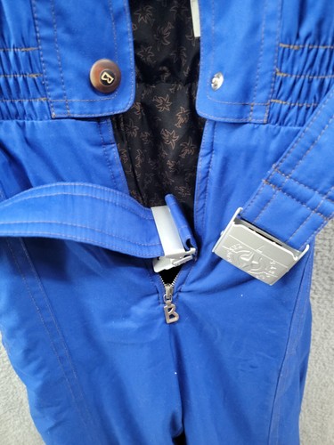 Designer Bogner Ski Suit 1 Piece Thermal Snow Insulated womens P10 - Picture 4 of 10