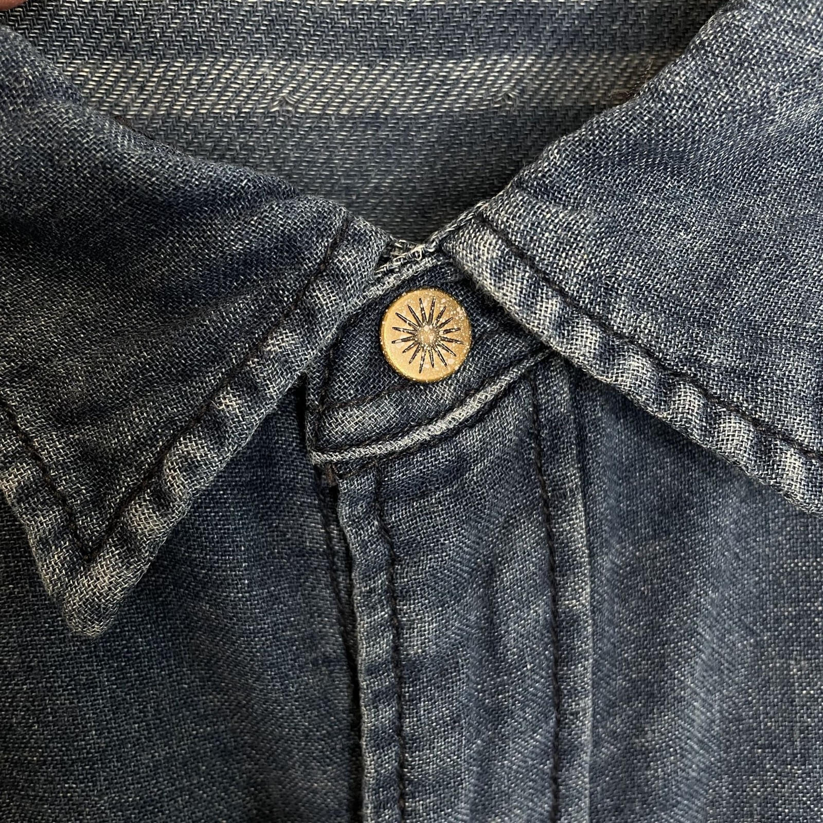 Faherty Mens' Reversible Button-Up Shirt, XL - image 5