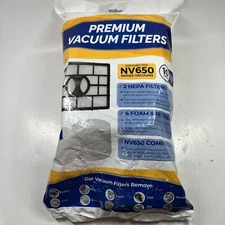 VEVA Premium Vacuum Filter Set with 2 HEPA, 4 Foam, 4 Felt Filters for NV650