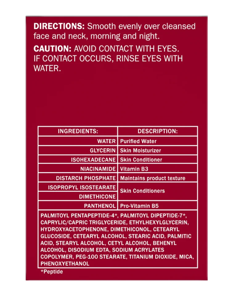 Olay Regenerist Colágeno Péptido 24 Max Hidratante Facial, 1.7oz NUEVO Foto 4 de 4