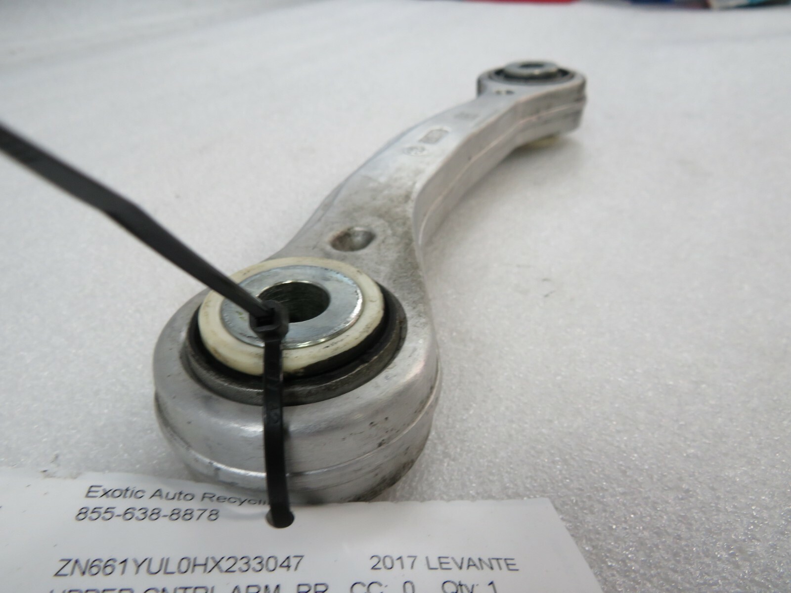 Maserati Levante, Rear Upper Control Arm, Used, P/N 670037243