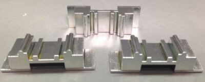 Peterbilt Truck Steps Chrome Set Of 3 Pieces 1/87 HO Plastic - Foto 3