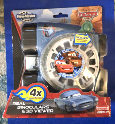 SEALED DISNEY CARS 2 MOVIE MATER LIGHTNING MCQUEEN view-master VIEWER & Reel