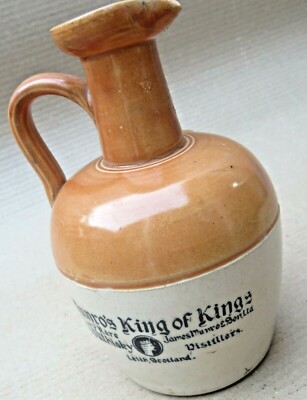Vintage Liquor Advertising MUNROS KING OF KINGS rare old Decanter