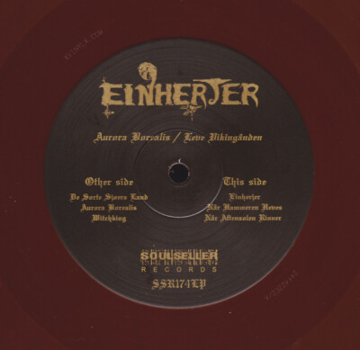 Einherjer ‎- Aurora Borealis / Leve LP Viking Metal NEW COLORED