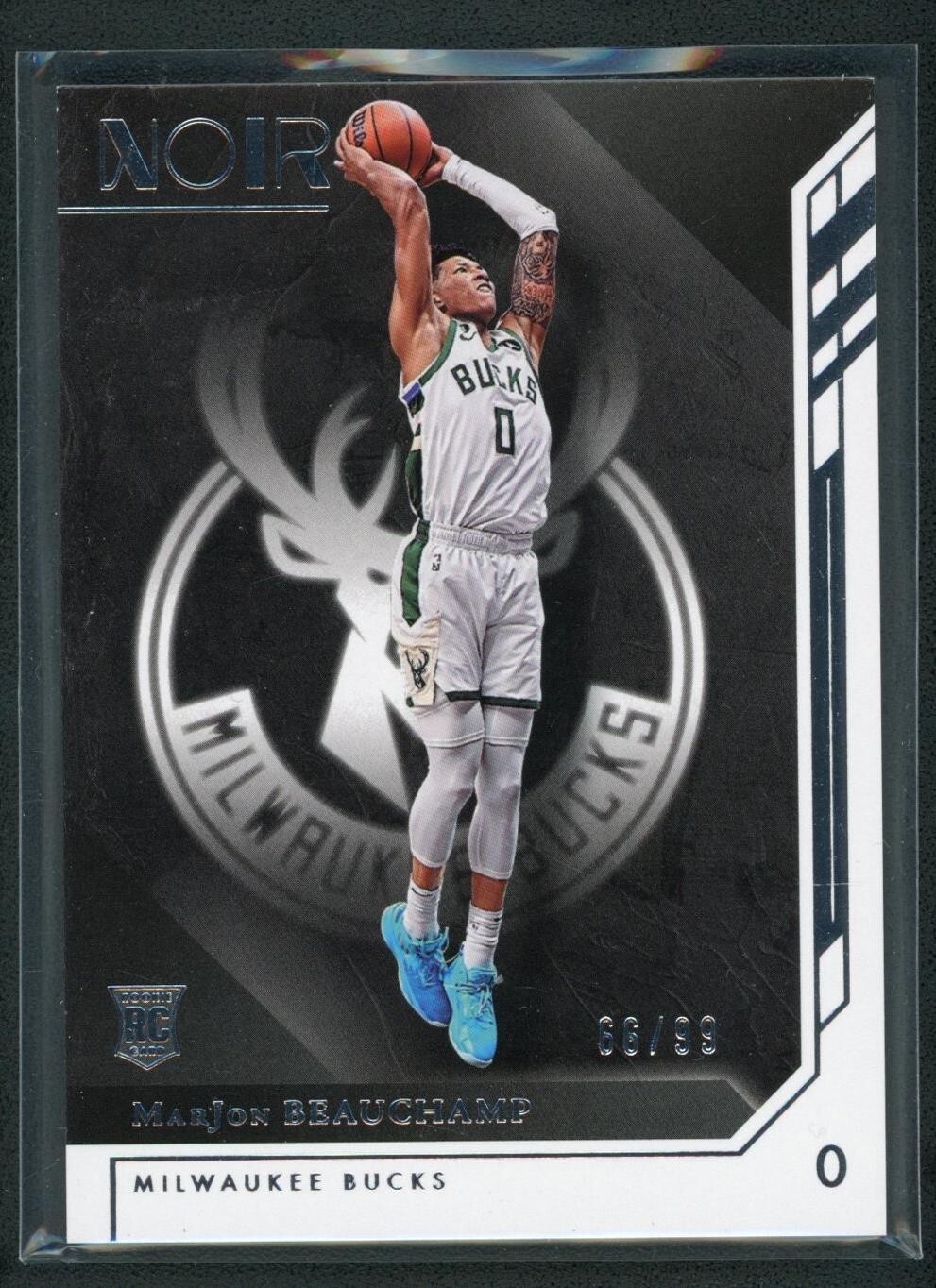 2022-23 MARJON BEAUCHAMP 66/99 PANINI NOIR ASSOCIATION EDITION ROOKIE RC #146