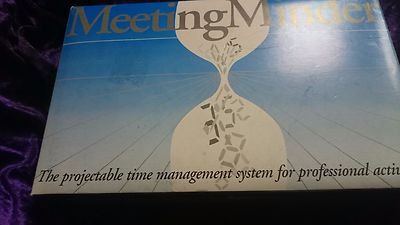 MEETINGMINDER Meeting Minder the ELECTRONIC PROJECTABLE TIME MANAGEMENT DEVICE !