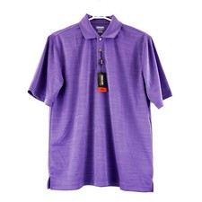 Kirkland Signature Men's Performance Polo, size Medium, Purple