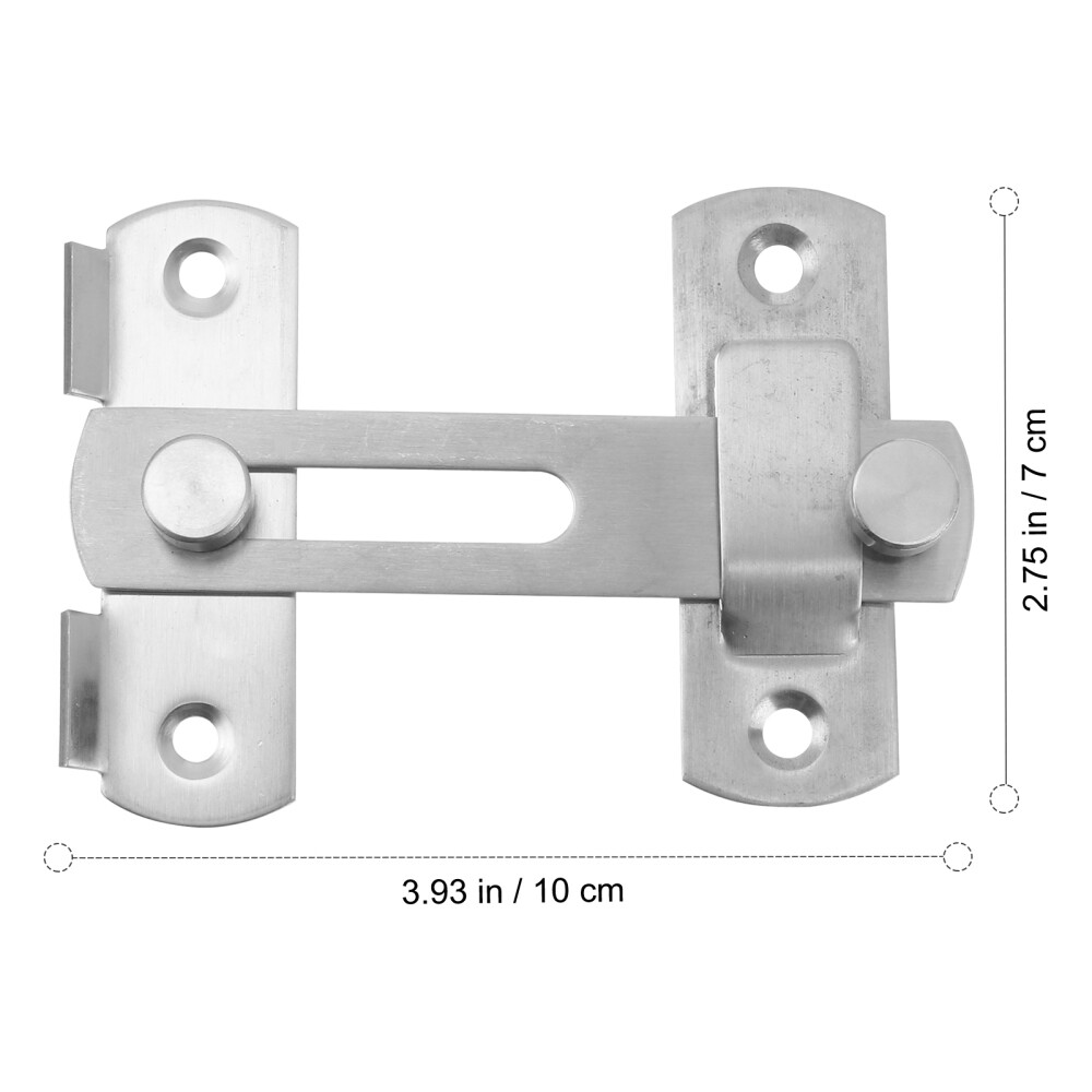 Swing Bar Cupboard Hasp Lock for Home Security and Barn Doors