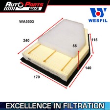 Wesfil Air Filter WA5503 fits Infiniti Q70 QX70 3.0L Diesel 2014 - 2020