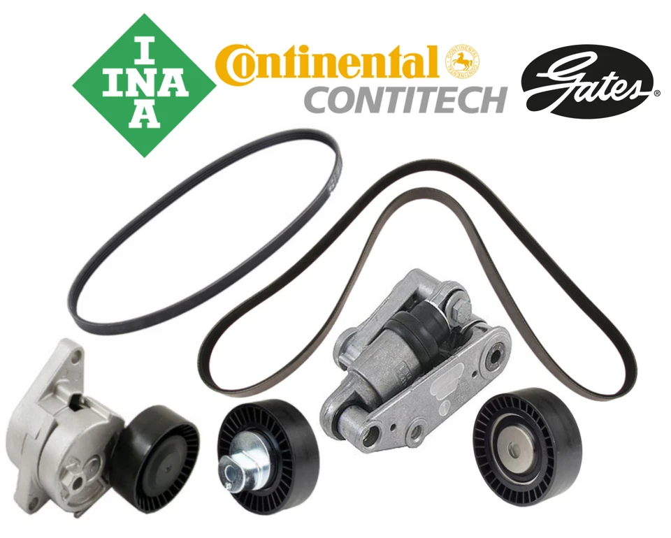 皮带张紧器交流张紧器怠速滑轮驱动皮带 6 件原始设备制造商适用于宝马 M3 Z3 Z4 M — 第 2/2 张图片