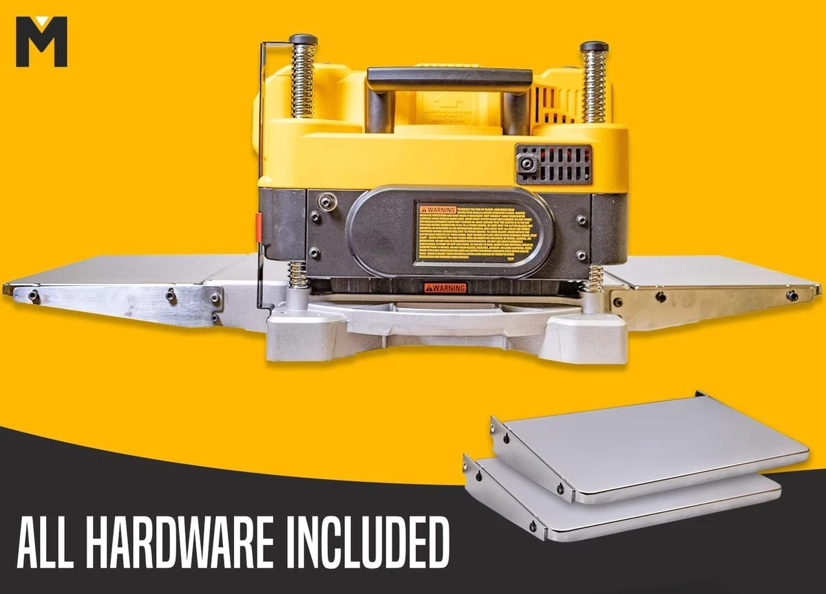 Planer Folding Table for DEWALT DW735 Planer Provides Additional 9 inch Support