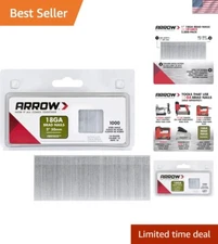 Brad Nails Steel 2 Inch 1000 Count for Framing Trim Furniture Crafts