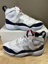 Air Jordan Jumpam Two Trey DO1925 102 White/Navy-University Red New Men Sizes