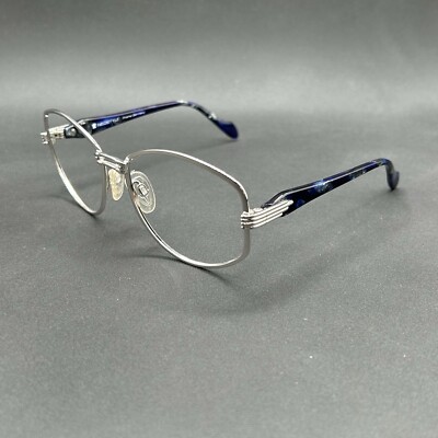 Neostyle Boutique 675 824 Eyeglasses Frame Silver Blue 54-16-130 Display