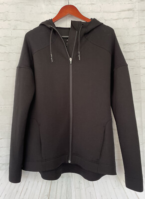【Peate（ピート）】Adults only sweat(nv) NEW Sweaty Betty Cross Train Full Zip Hoodie Jacket - Black - XXL