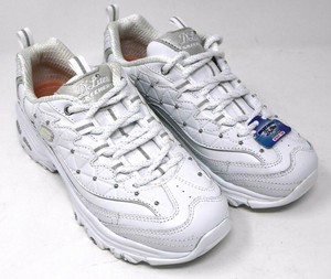 skechers memory foam silver