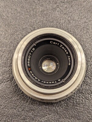 Carl Zeiss Jena - Tessar f/4.5 40mm used camera lens – Exakta