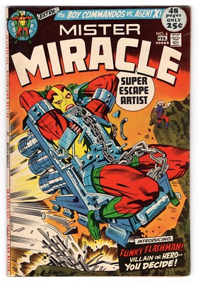 Mister Miracle Vol 1 Nr. 6 Februar 1972 (FN/VFN) (7,0) DC, Bronzezeit, Jack Kirby Art