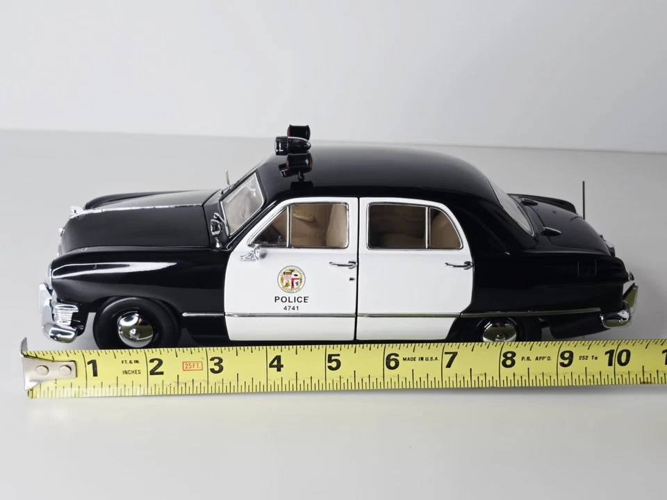 Precision Miniatures - 1950 Ford "LAPD" Police Car - 1:18 - Poor Paintwork - Image 2 of 4