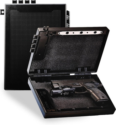 STOPBOX Gun Safe Alternative - Tactical Handgun Storage, Instant Access Portable