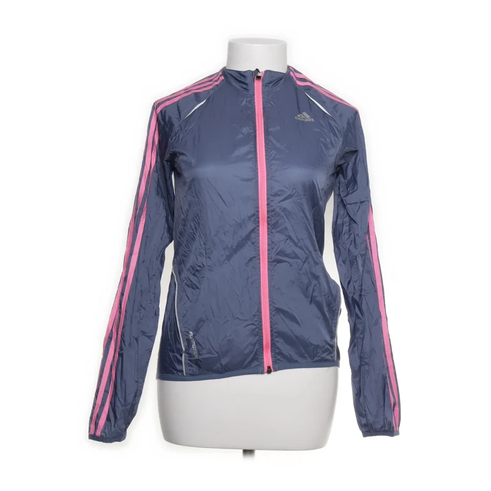 Adidas, Trainingsjacke, Damen, Größe: 34, Blau/Pink, Nylon/Polyester #aL1 - Bild 1 von 4