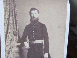 Civil War officer cdv photograph