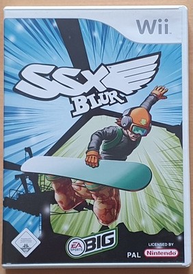 SSX BLUR  der Berg ist Dein Spielplatz für Nintendo Wii mit Spielanleitung