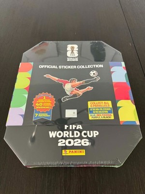 2026 Panini FIFA World Cup Sticker Stadium Box & Hardback Album Costco Exclusive