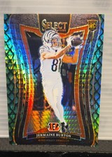 2024 Panini Select - Suite Jermaine Burton #350 Dragon Scale Prizm #12/81 (RC)