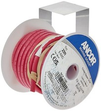 Ancor 111505 Marine Grade Tinned Copper Battery Cable 8-Gauge Red 50ft