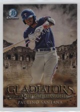 2024 Bowman Chrome Gladiators of the Diamond Paulino Santana #GOTD-16 16tx