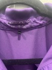 Nike Golf Women's Size XL Polo Shirt Dri-Fit Purple Collar Short Sleeve — photo 3
