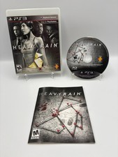 Heavy Rain - Sony PlayStation 3 PS3 - CIB Complete w/ Manual - Tested