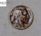 1935-D Buffalo Nickel ~ XF/AU ~ ZB977