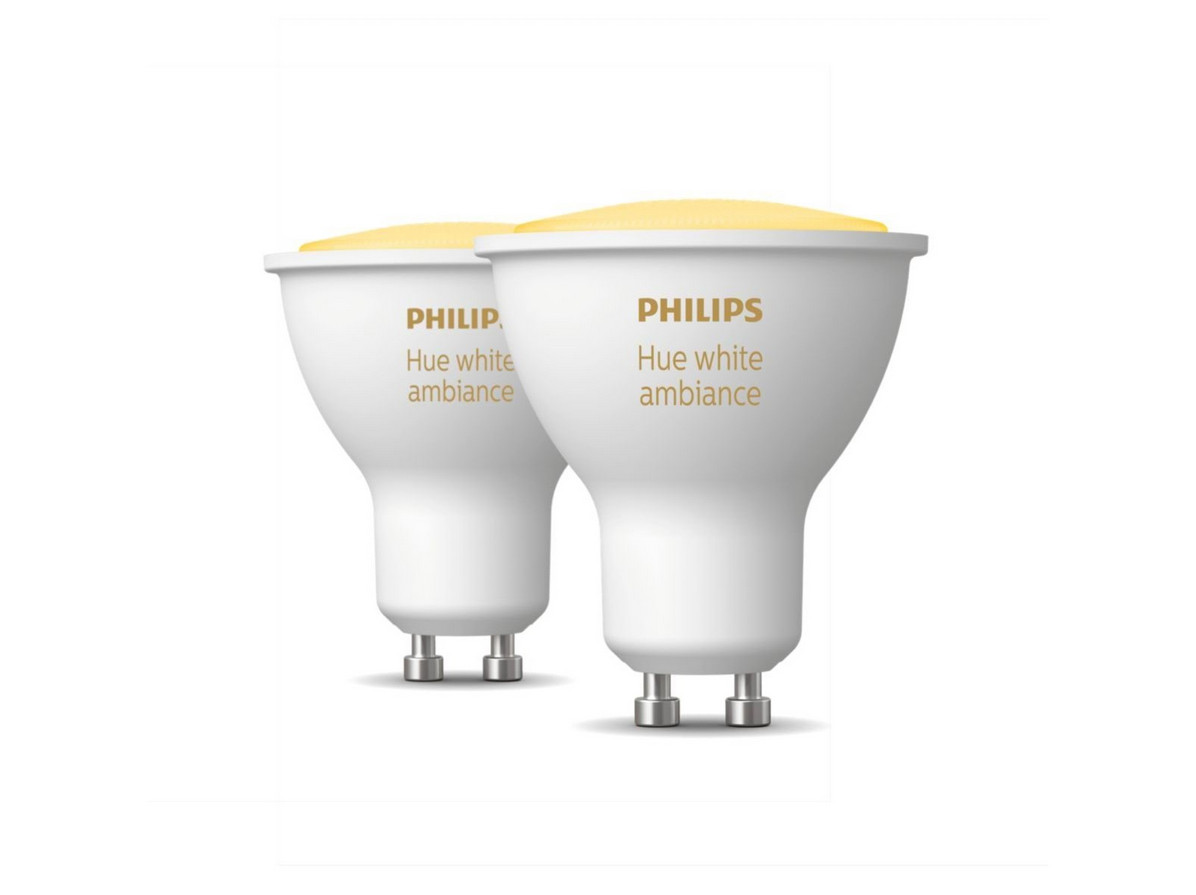 Philips Hue White Ambiance GU10 Spotlight - Doppelpack - Bild 2