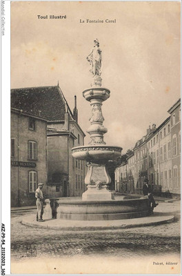 AKZP9-0906-54 - TOUL - la fontaine curel