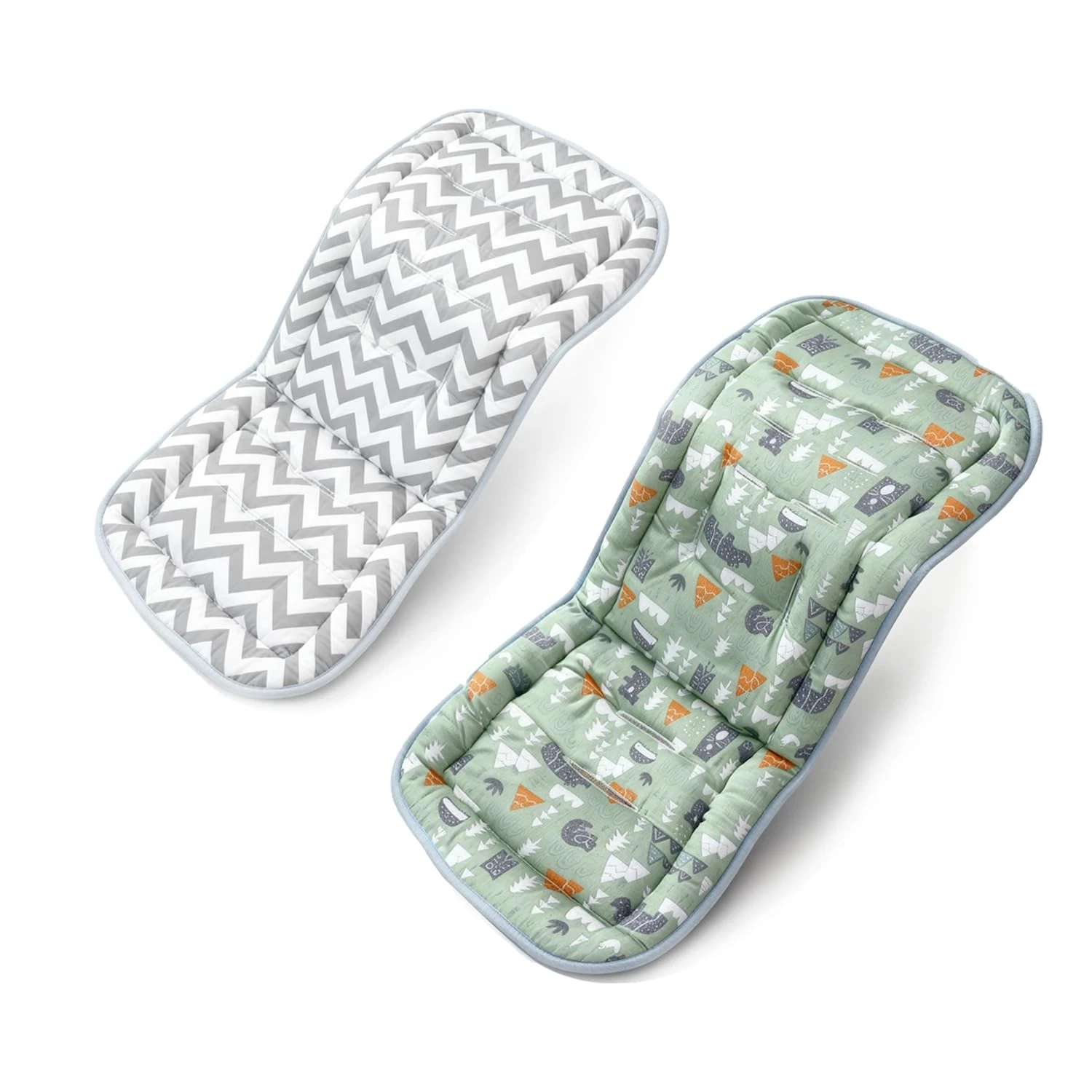 Baby Stroller Cushion, Baby Stroller Seat Liners Universal Stroller Liner, 10...