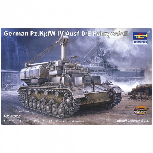 Trumpeter - Pz.Kpfw. IV Ausf. D/E Munitionsschlepper - 1:35 - 675 Teile-image