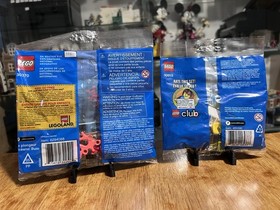 New LEGO City Polybag Set Lot 30364 Popcorn Cart 30015 Jet Ski 30370 Diver 30588