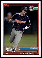 2021 Topps Pro Debut Aaron Sabato GCL Twins #PD-189