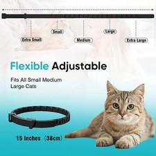 Calming Collar for Cats 2 Pack Calming Cat Collars Anxiety Relief Lasts 30