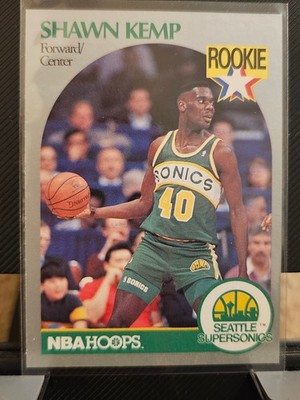 1990-91 NBA Hoops - Shawn Kemp #279 Rookie