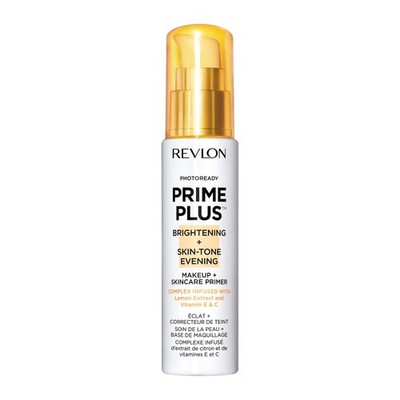 Revlon PhotoReady Prime Plus Primer, Brightening + Skin-Tone Evening, 1 fl oz