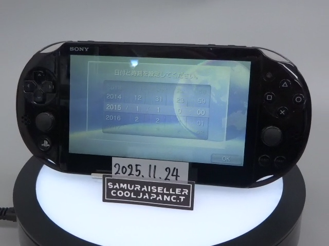 Sony Playstation PS Vita Black PCH-2000 ZA11 Console only PSV Slim