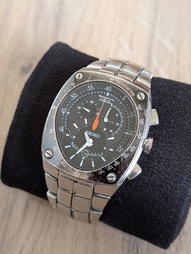Seiko Sportura Kinetic Chronograph 7L22-0AD0 - USED - Foto 2 di 17