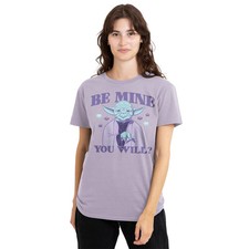 Yoda Be Mine You Will? Camiseta S-2XL, lavanda suave